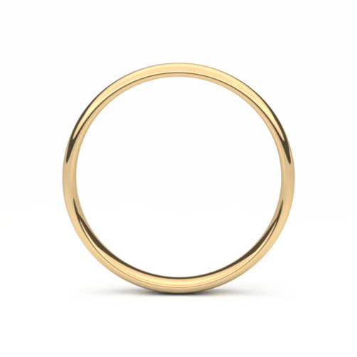 Set trouwringen 18kt geelgoud
