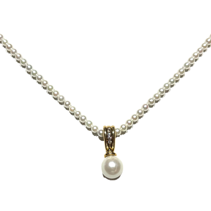 Hanger parel diamant