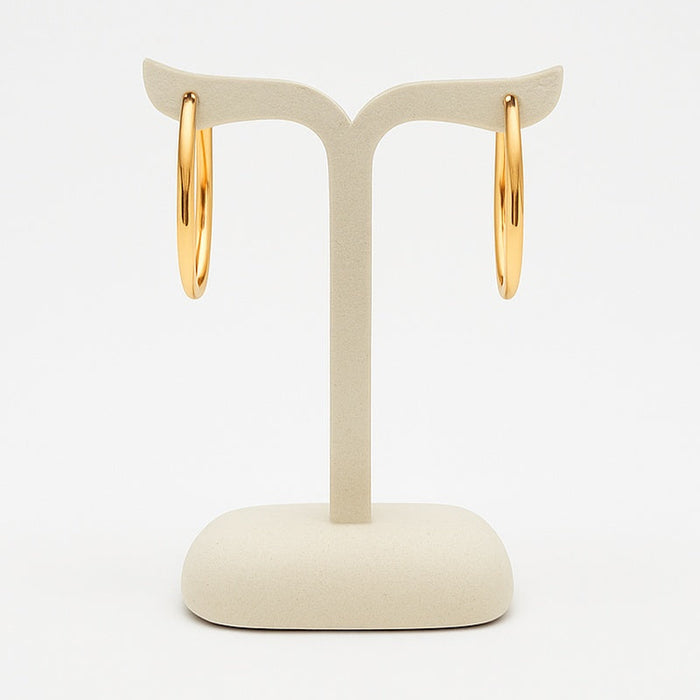 Elegante gouden creolen