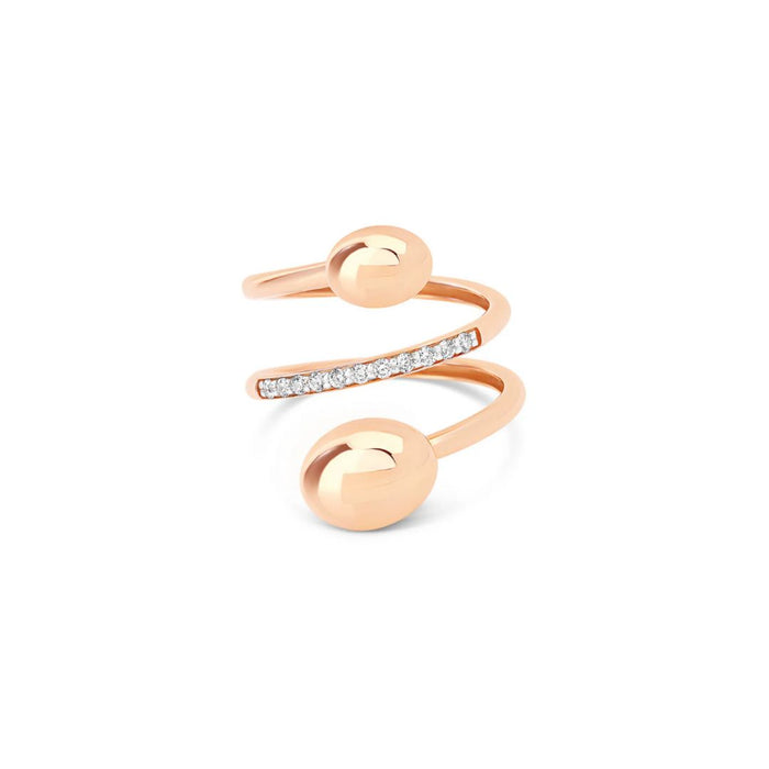 Ring 18kt roos goud - élite Rose