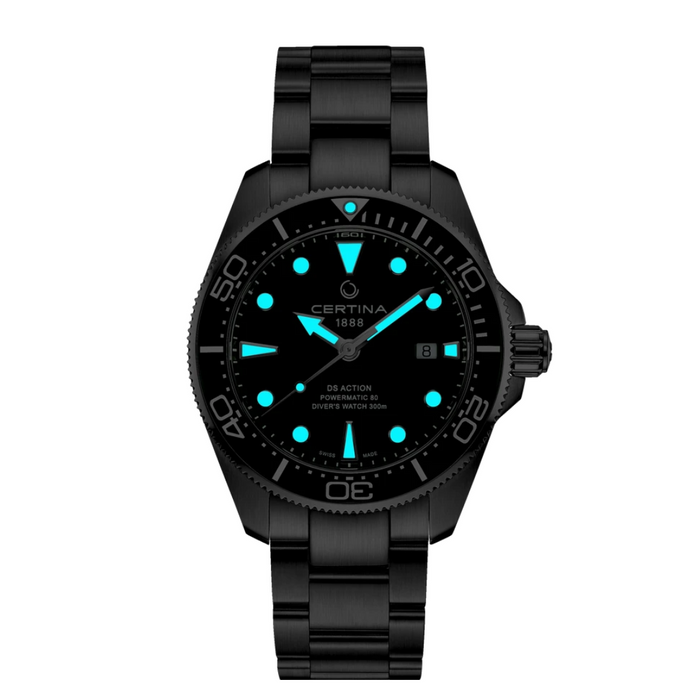 DS Action Diver 43mm Powermatic 80