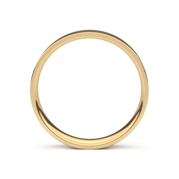 Set trouwringen 18kt geelgoud