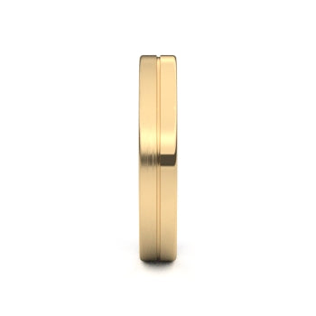 Set trouwringen 18k geelgoud