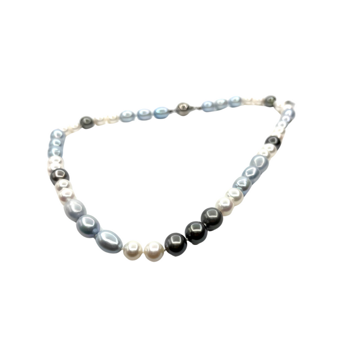 Ketting met multicolor parels