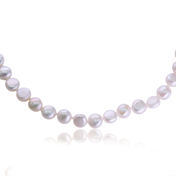 Ketting met hoogwaardige witte parels