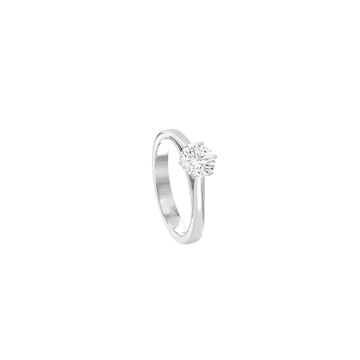 Ring 18kt wit goud - diamant